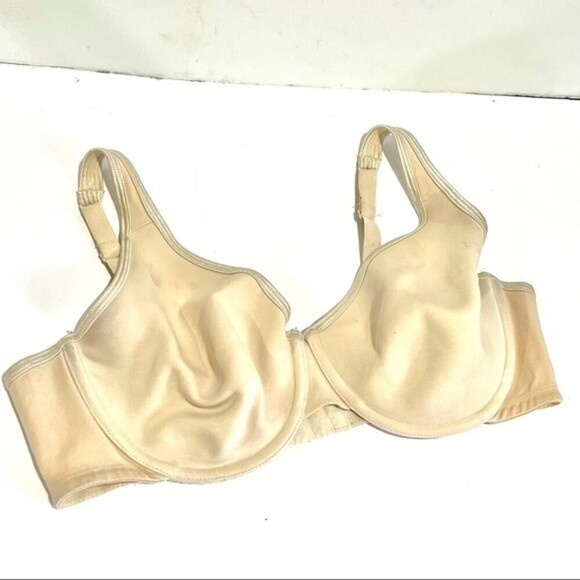 Cacique Bra Full Coverage Beige Smooth Underwire Lane Bryant Lined - Picture 1 of 10